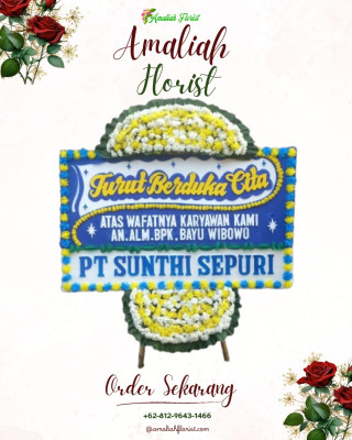 Papan Bunga Duka di Pancalang